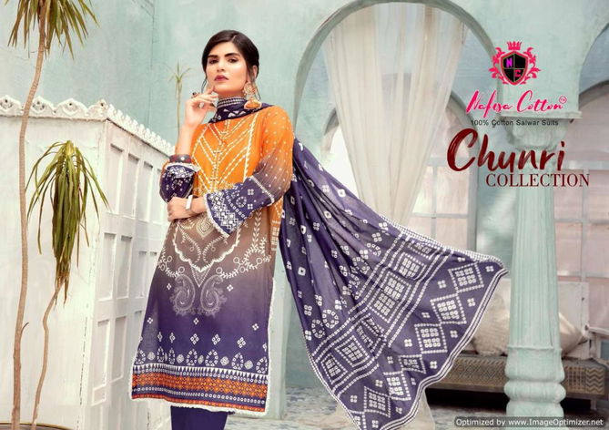 Chunnari Special Vol 2 By Nafisa Heavy Printed Cotton Dress Material Wholesale Online